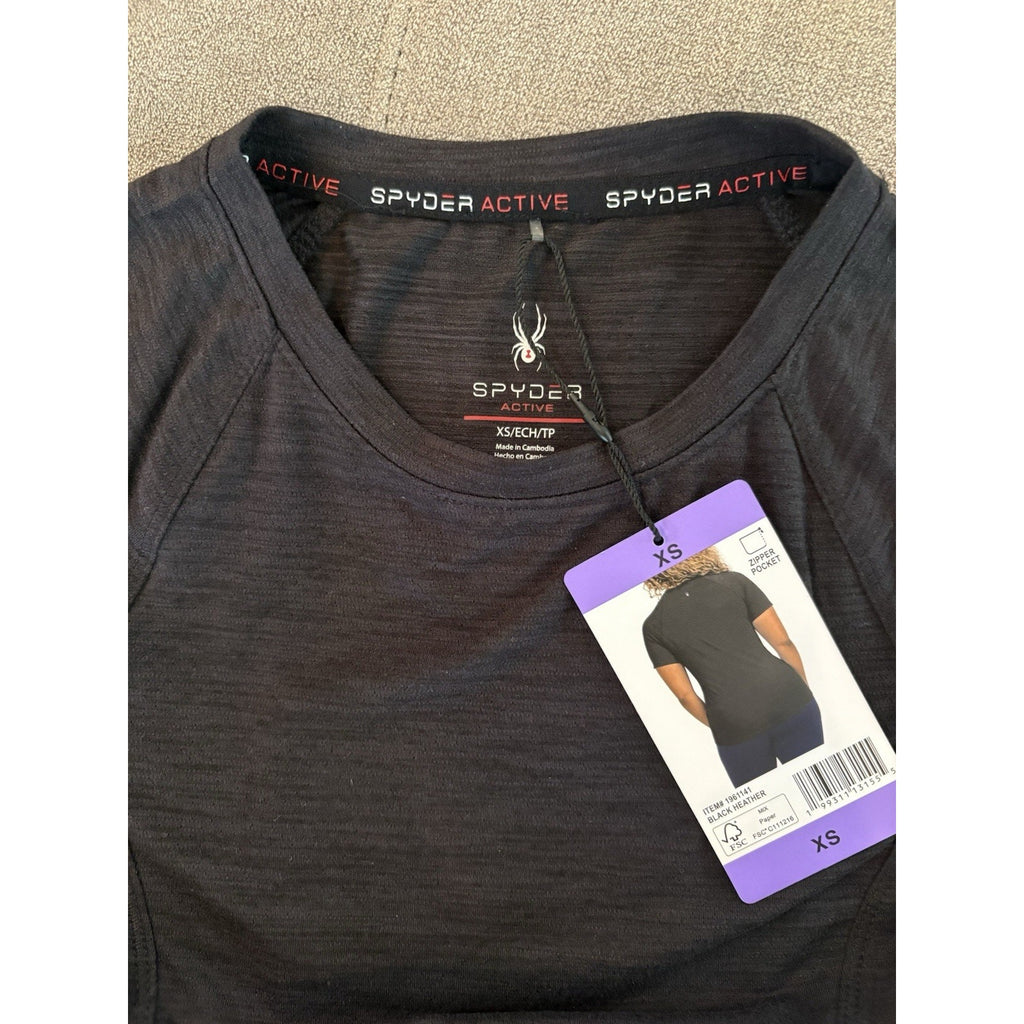 Spider Women Active Shirt with Pocket - NWT