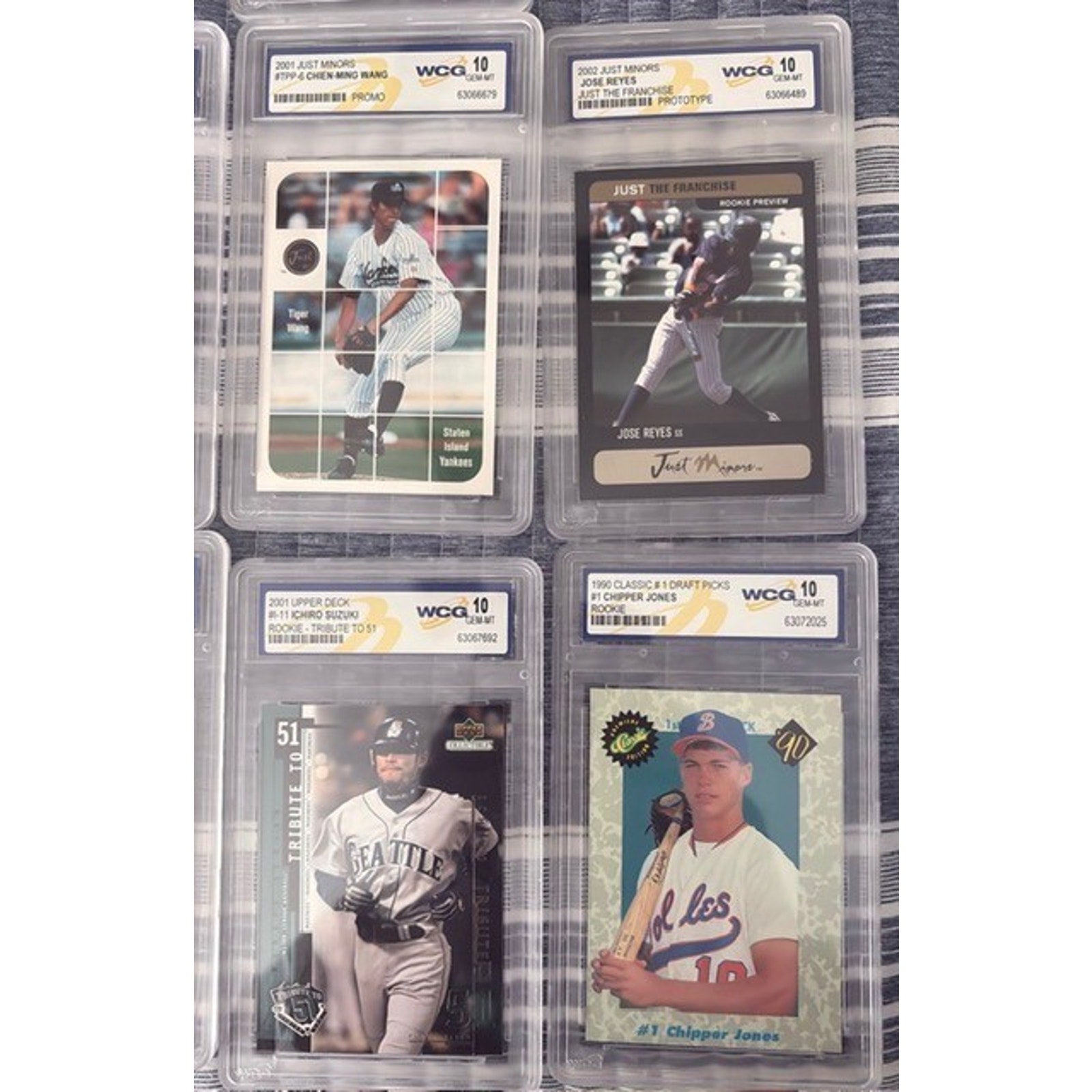 Rookie cards - Kobe, Magic, A-Rod, Jeter, Griffy Jr, Tim D. Jones, more