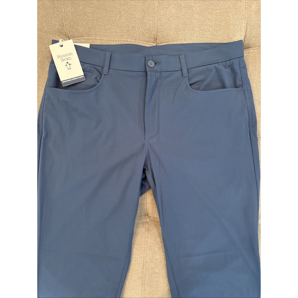 Penguin Sport Joggers-Blue NWT Men's Size Medium 36W x 32L