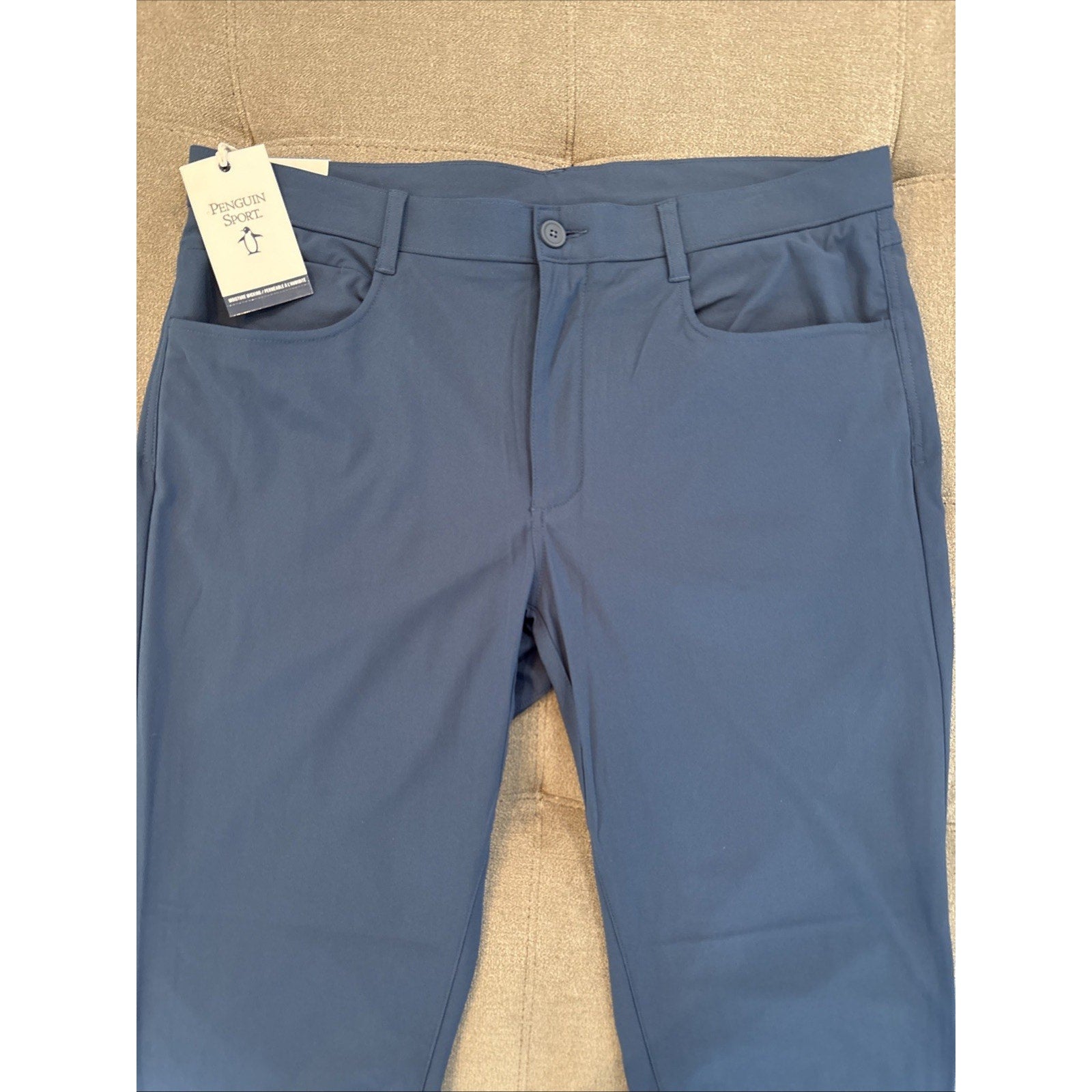 Penguin Sport Joggers-Blue NWT Men's Size Medium 36W x 32L