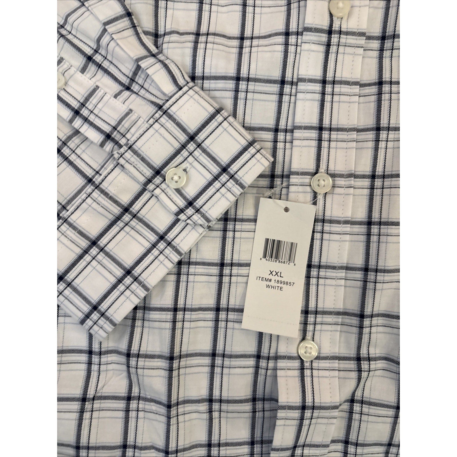 Dockers Men's Long Sleeve Collar Shirt (New with Tags) - XXL