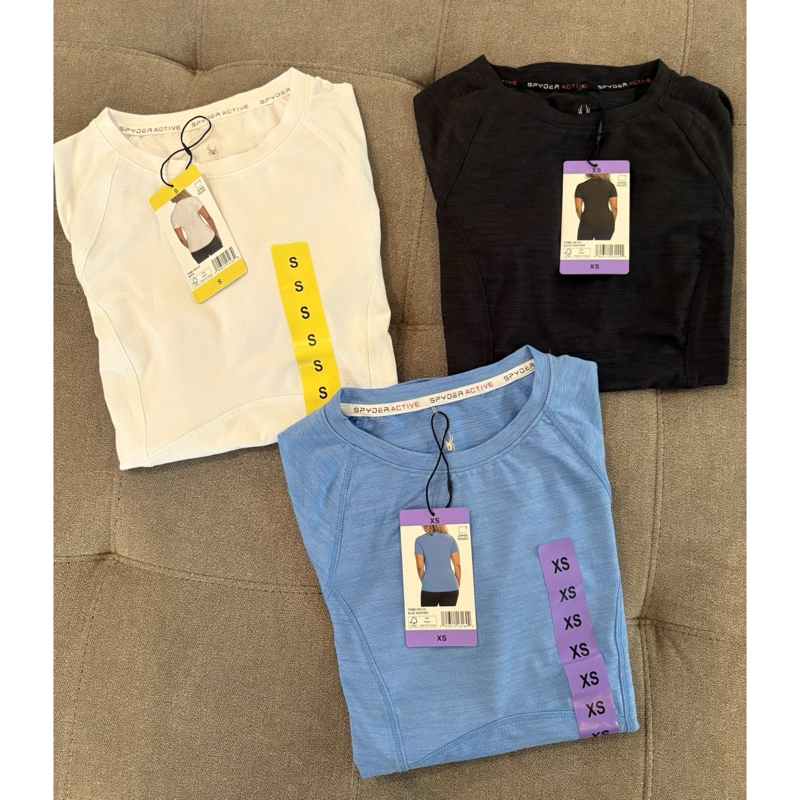 Spider Women Active Shirt with Pocket - NWT