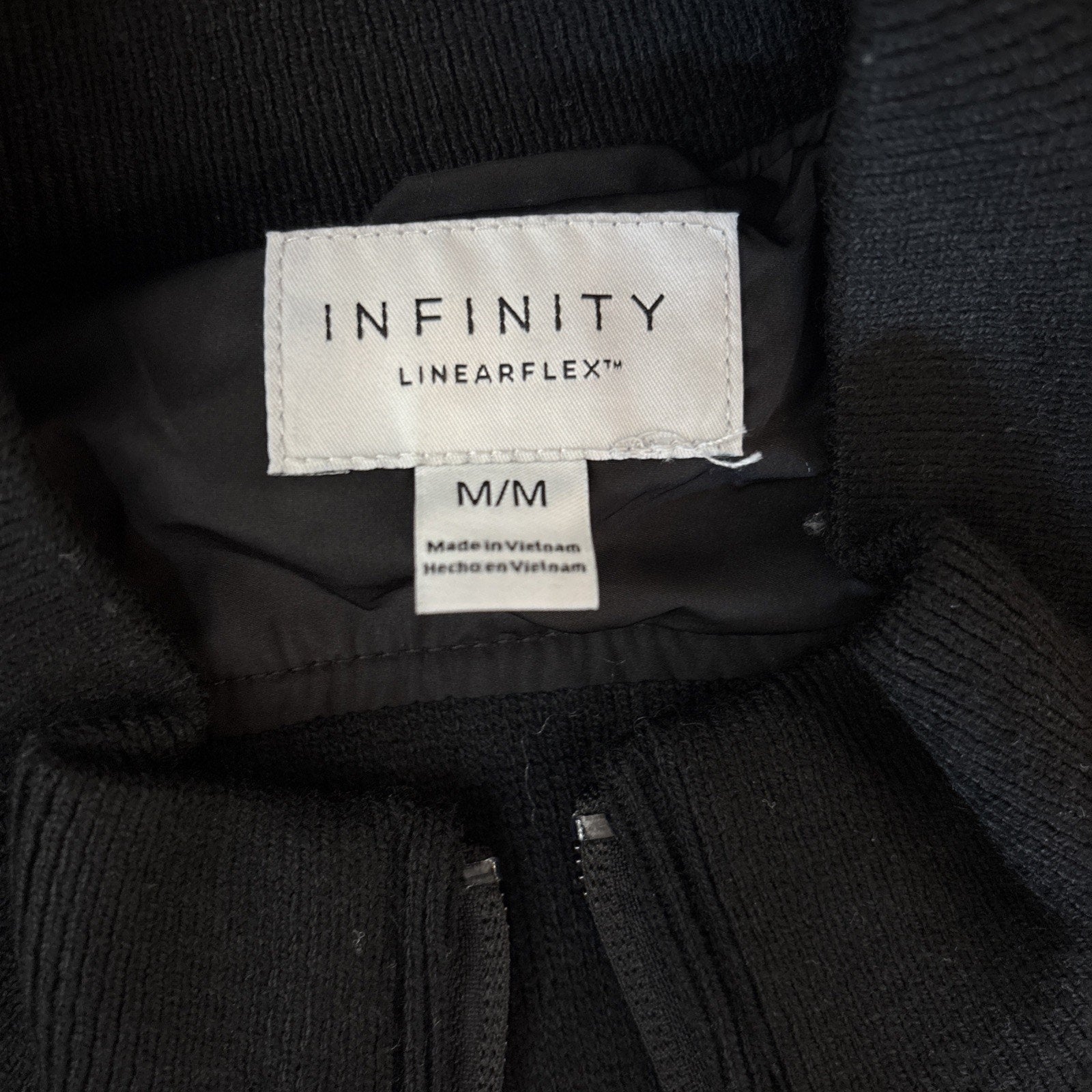 Infinity Linear Flex Men’s Black Jacket - Medium