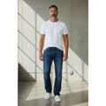True Religion Men's Ricky Big T Flap Straight Blue Jeans (New)