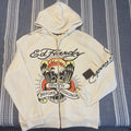Ed Hardy Men's Hoodie Sweatshirt - Medium