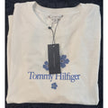 Tommy Hilfiger Women’s Crewneck Sweatshirt XL White Floral Logo NWT