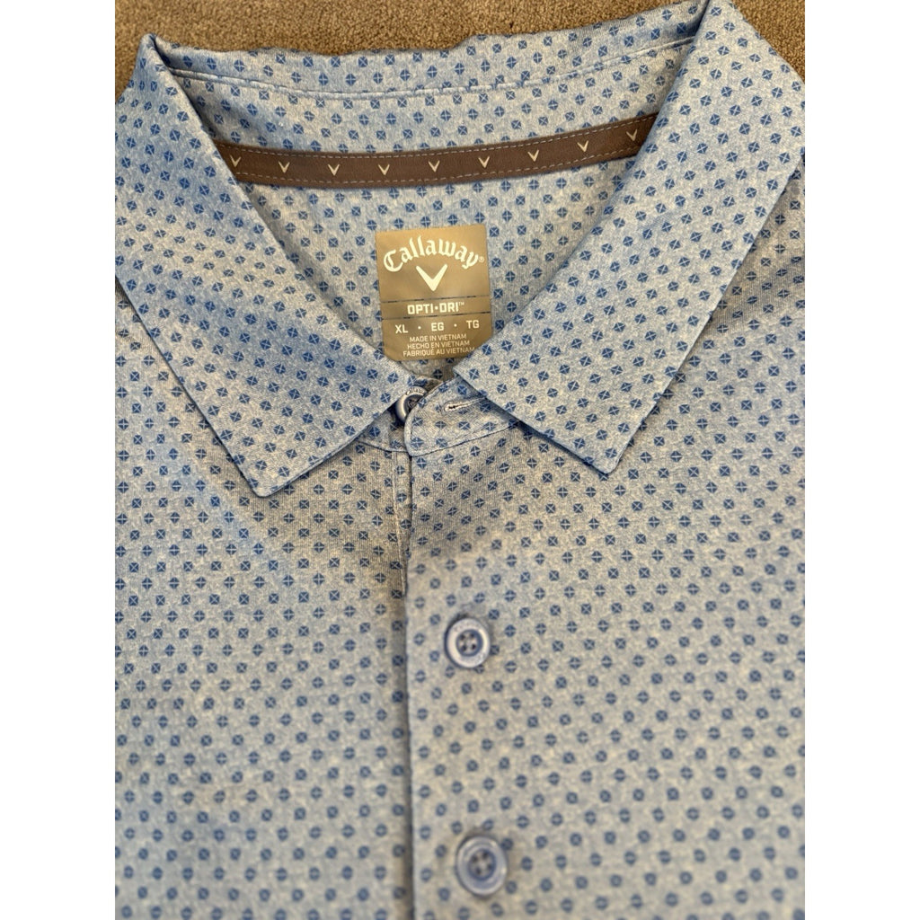 Callaway Men’s Golf Polo Dry Fit Shirts L/XL