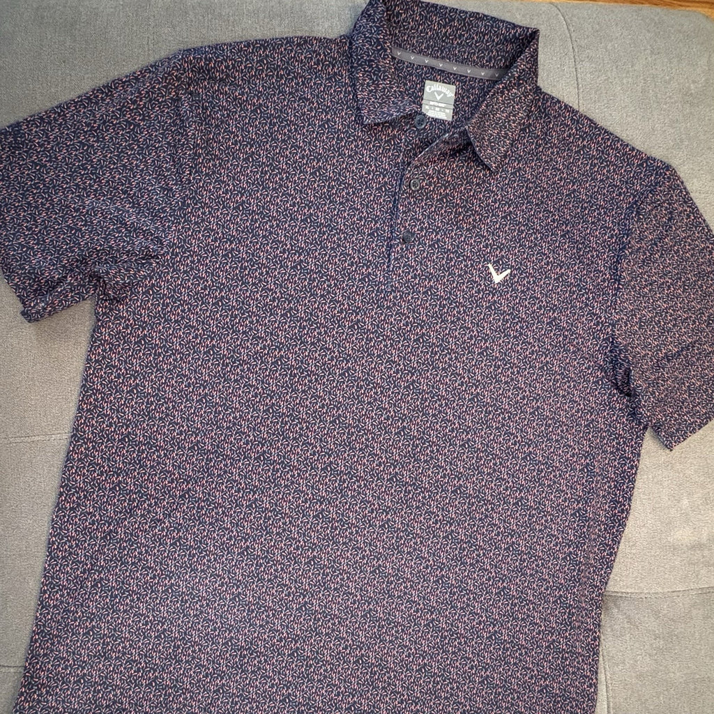 Callaway Men’s Golf Polo Dry Fit Shirts L/XL