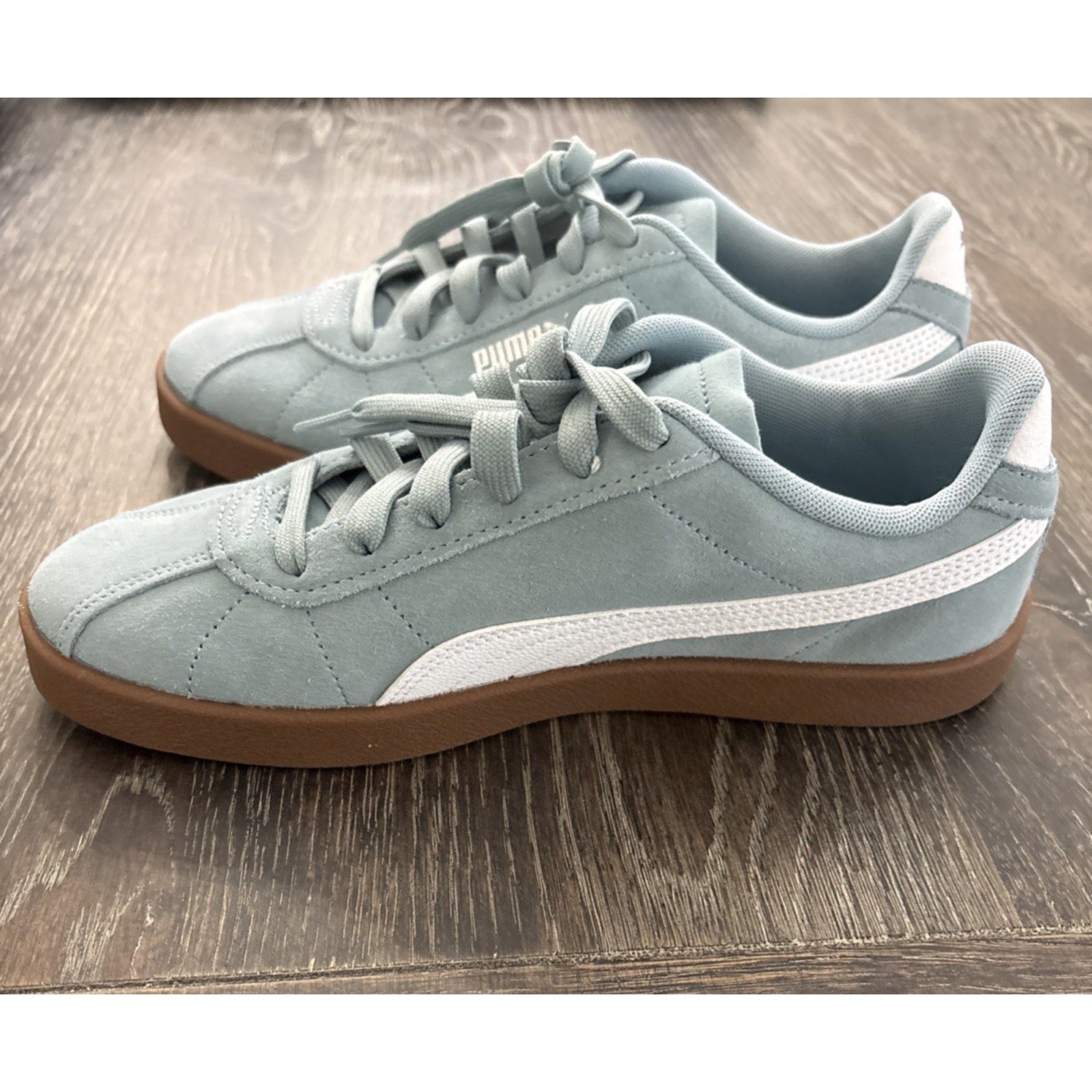 PUMA Women's Fenty x Puma Creeper Phatty Earth Tone Pack - Green Fog Size 8