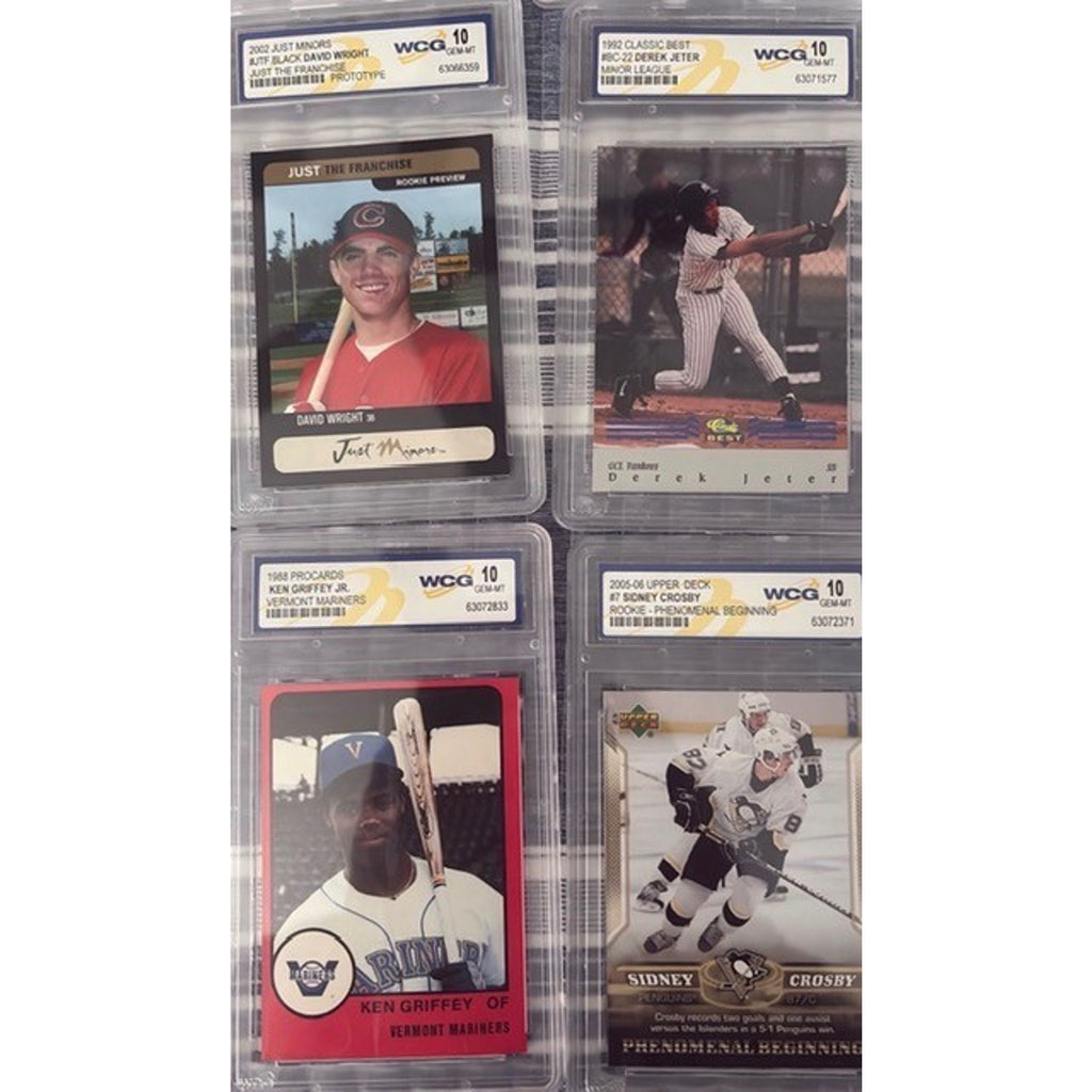 Rookie cards - Kobe, Magic, A-Rod, Jeter, Griffy Jr, Tim D. Jones, more