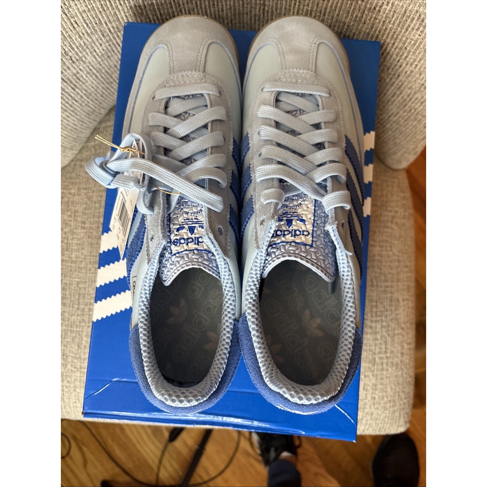 Adidas SL72 RS Sky Blue Scarlet Size 10 Men - Argentina Colors World Cup