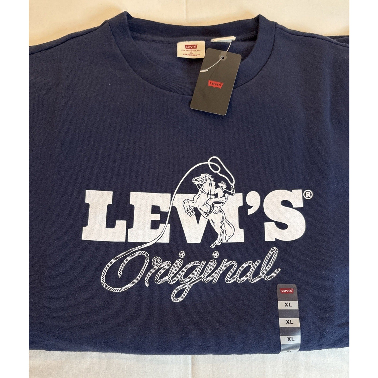 Levi’s Men’s Sweatshirt XL Blue