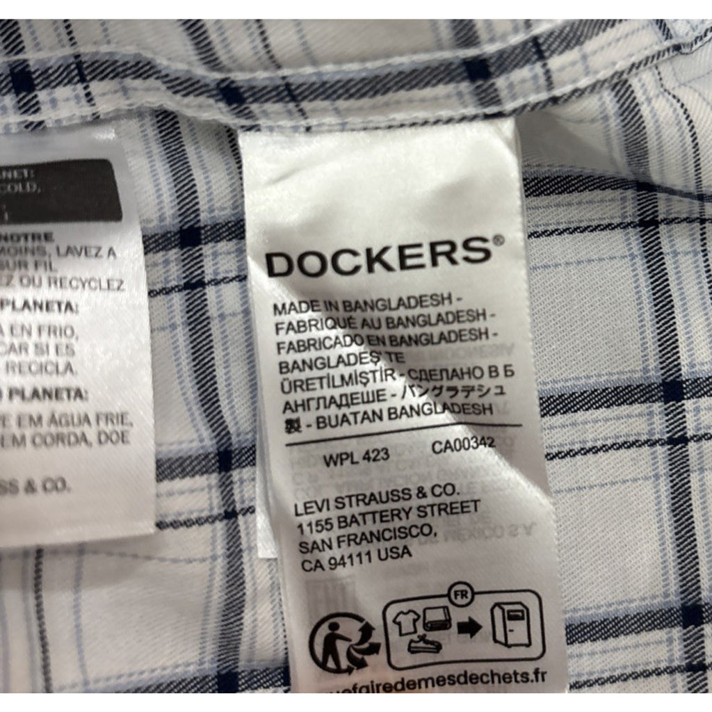 Dockers Men's Long Sleeve Collar Shirt (New with Tags) - XXL