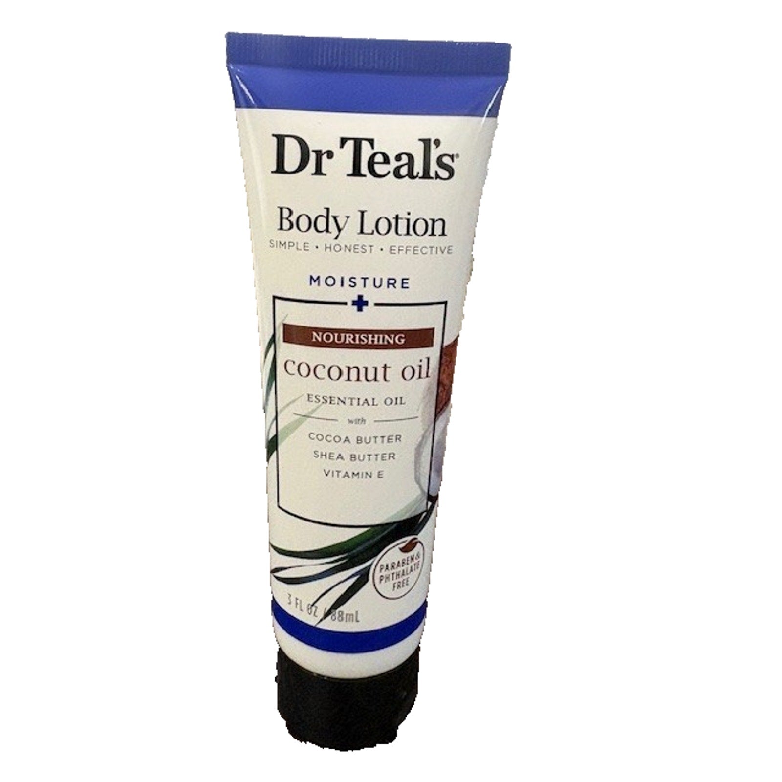 Dr Teal's Body Lotion - Nourishing Coconut Oil, 3 Oz.