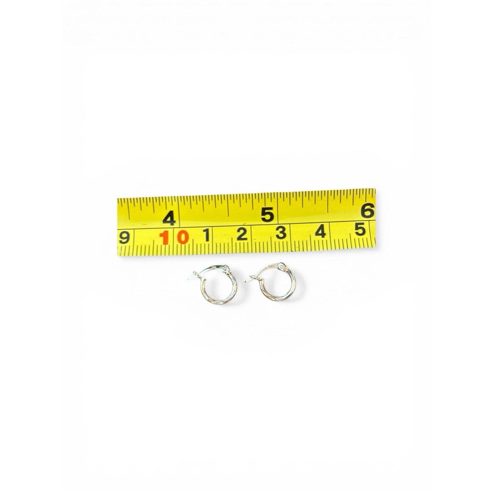 925 Sterling Silver Hoops Earrings Unisex