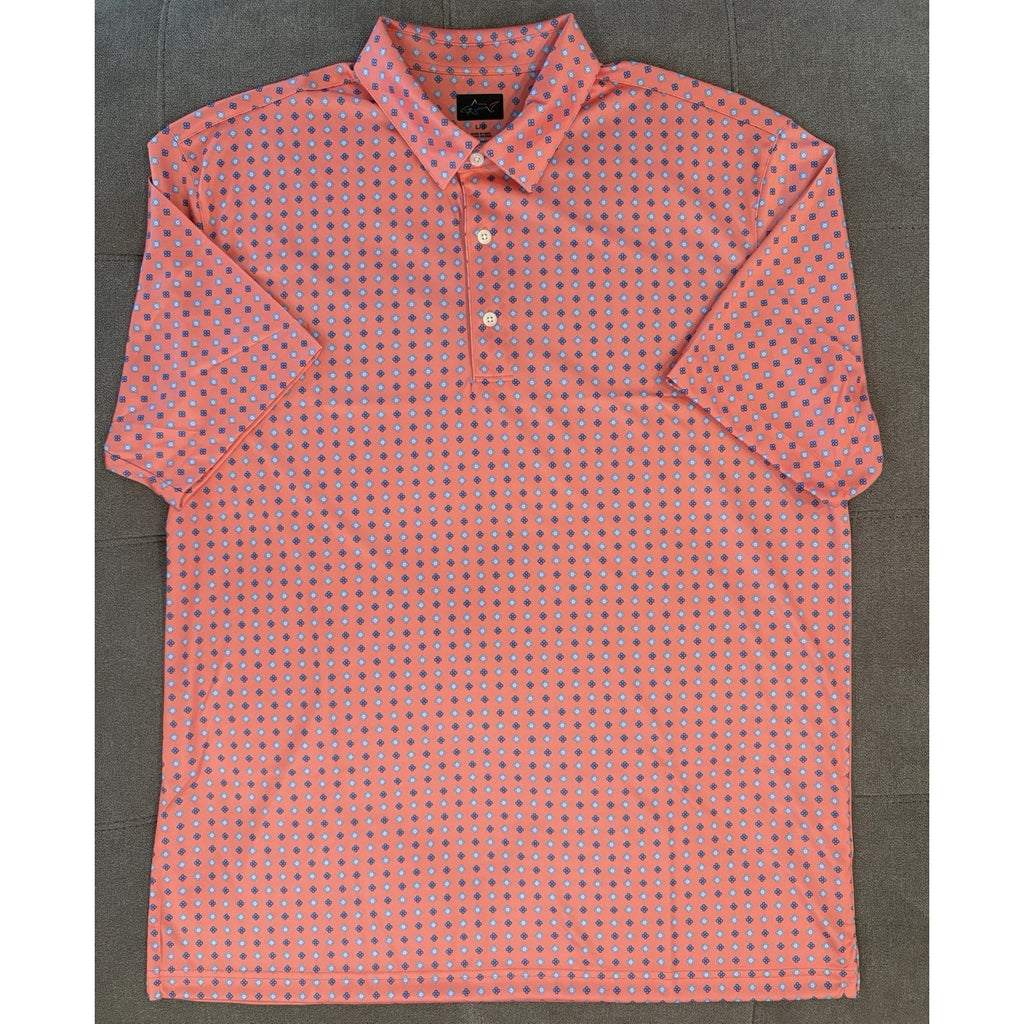 Greg Norman Shark Men’s Golf Polo Shirts Dry Fit L/XL (New)