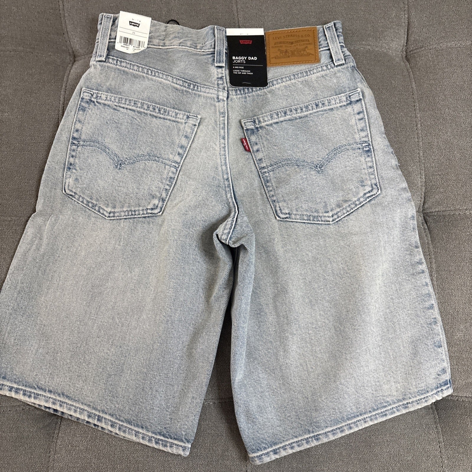 Levi's Women's Baggy Dad Jort Shorts - Size 23