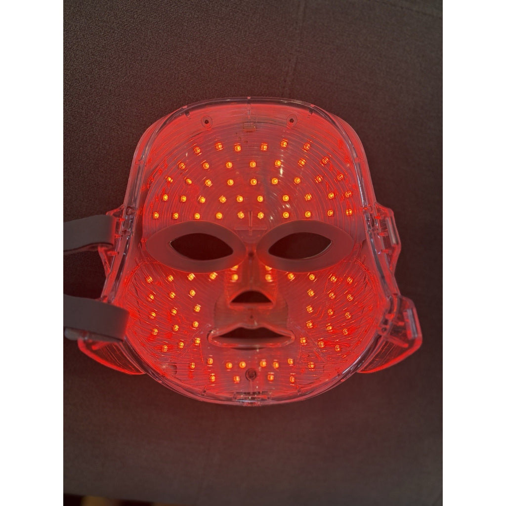LED Light Facial Beauty Instrument Skin Care Face Mask Therapy Device