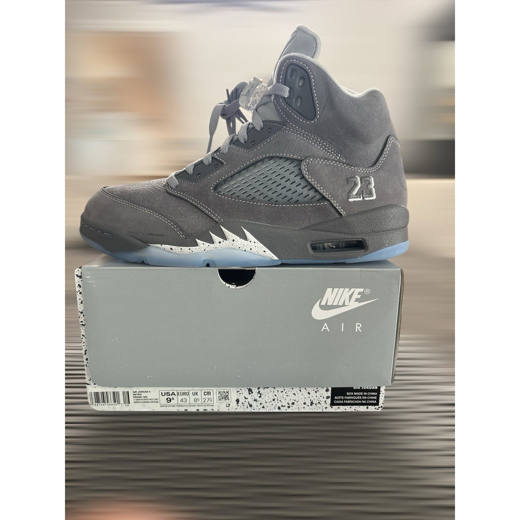 Air Jordan 5 Retro 2026 Wolf Grey Size 9.5