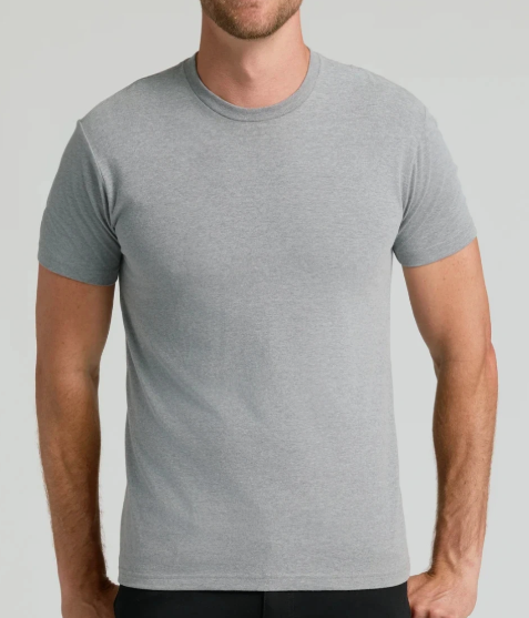 True Classic Men's Crew Neck T-Shirts – Assorted Colors | Medium & Large