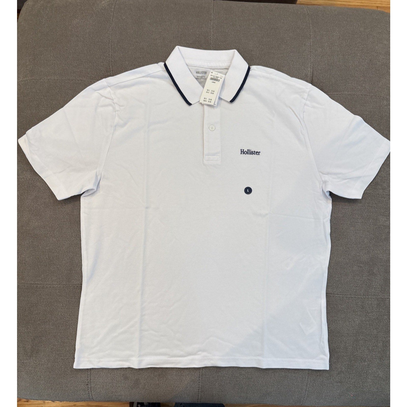 Hollister Epic Flex Stretch Polo Shirt Men’s Short Sleeve (NWT) M, L, XL