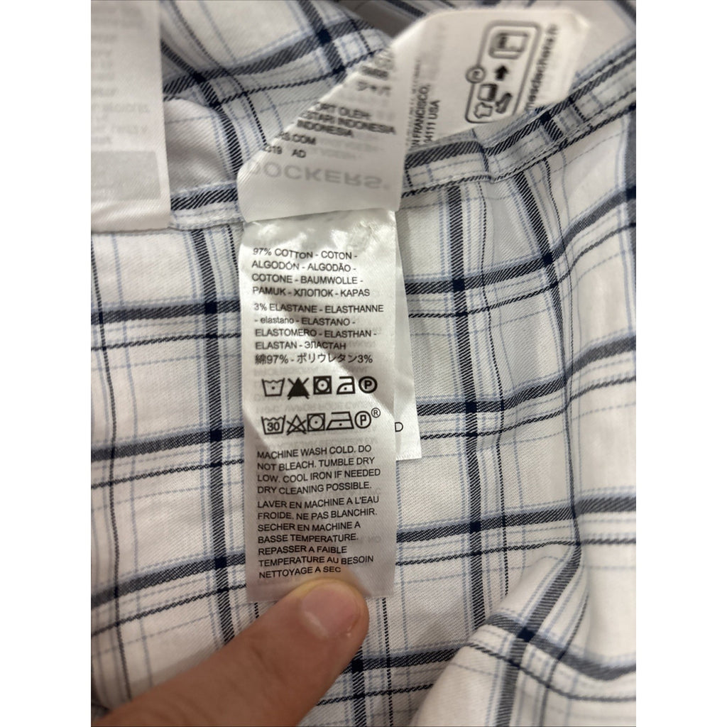 Dockers Men's Long Sleeve Collar Shirt (New with Tags) - XXL