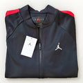 Nike Air Jordan Jumpman Full Zip Track Jacket Black Red Men's NWT