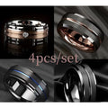 Men’s Titanium Stainless Steel 4pcs set