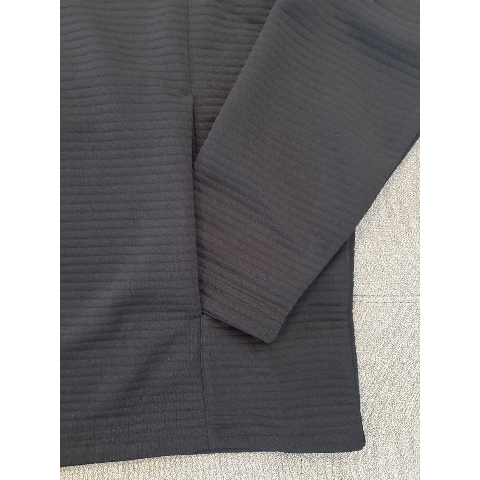 Callaway Mens Medium Opti Dri Water Repellent 1/4 Zip Golf Pullover NWT Black