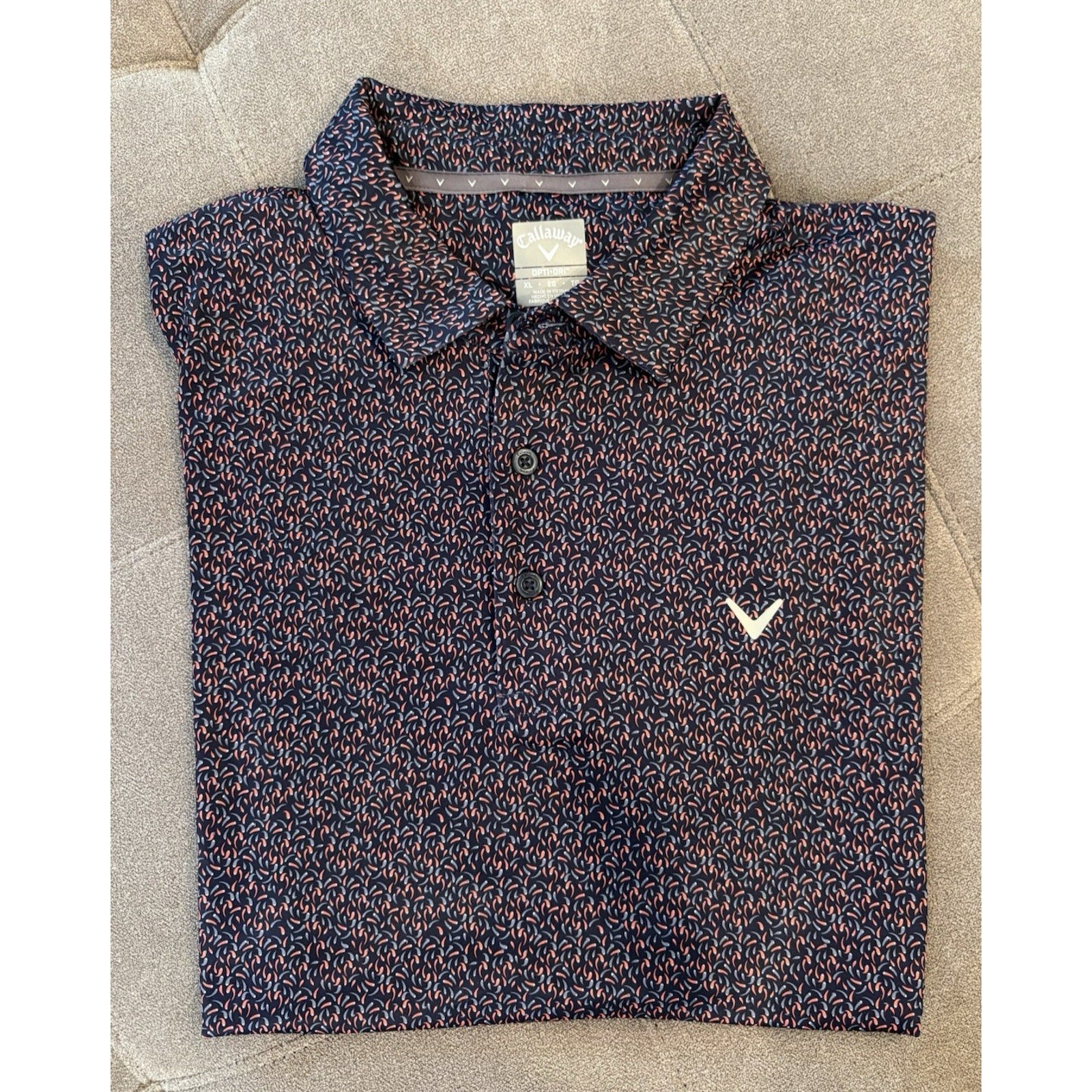 Callaway Men’s Golf Polo Dry Fit Shirts L/XL