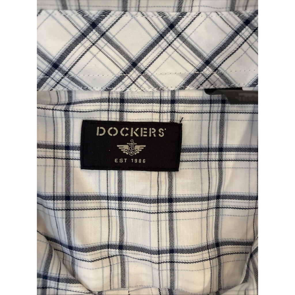 Dockers Men's Long Sleeve Collar Shirt (New with Tags) - XXL