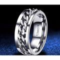 Men’s Titanium Ring - 1pc 8mm wide