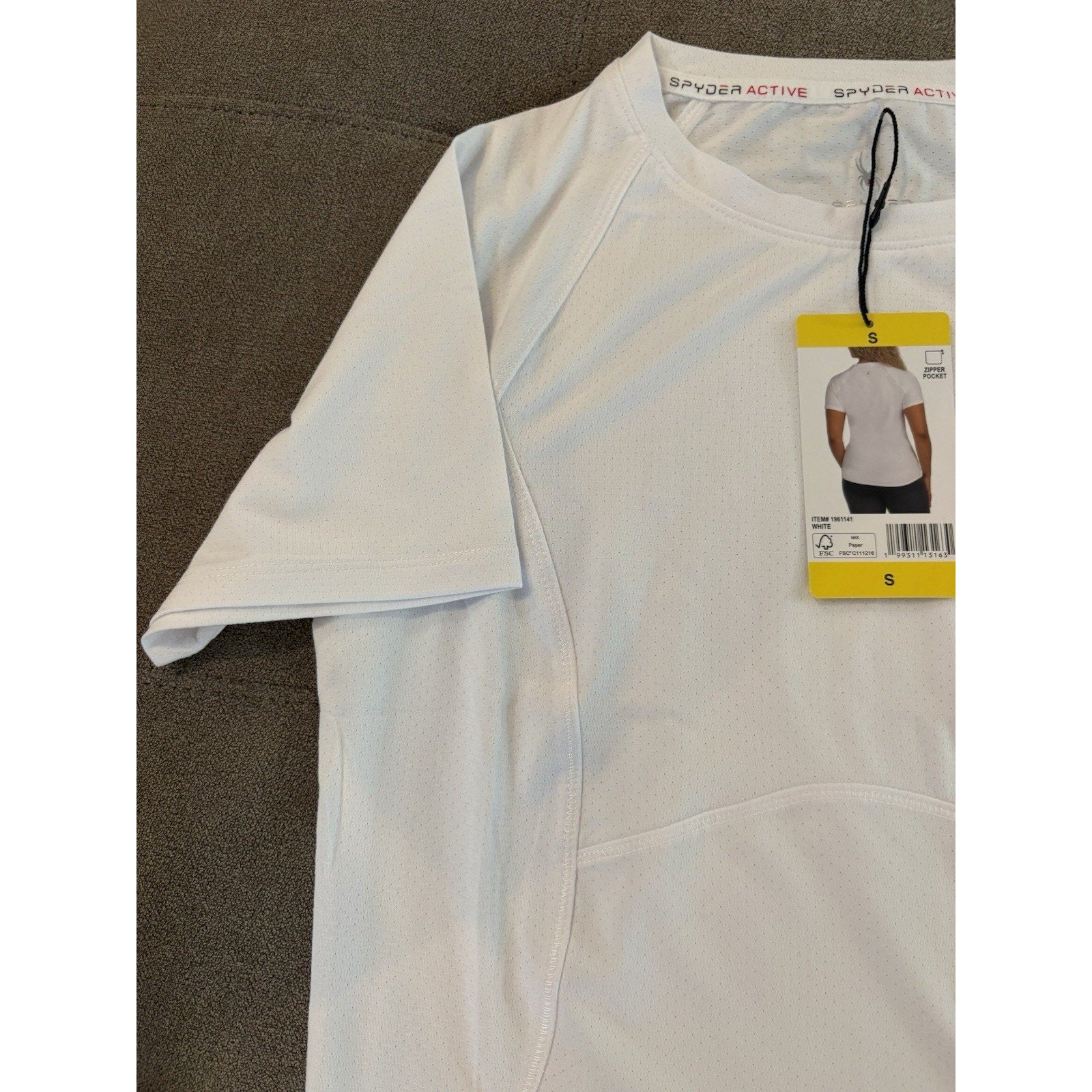 Spider Women Active Shirt with Pocket - NWT