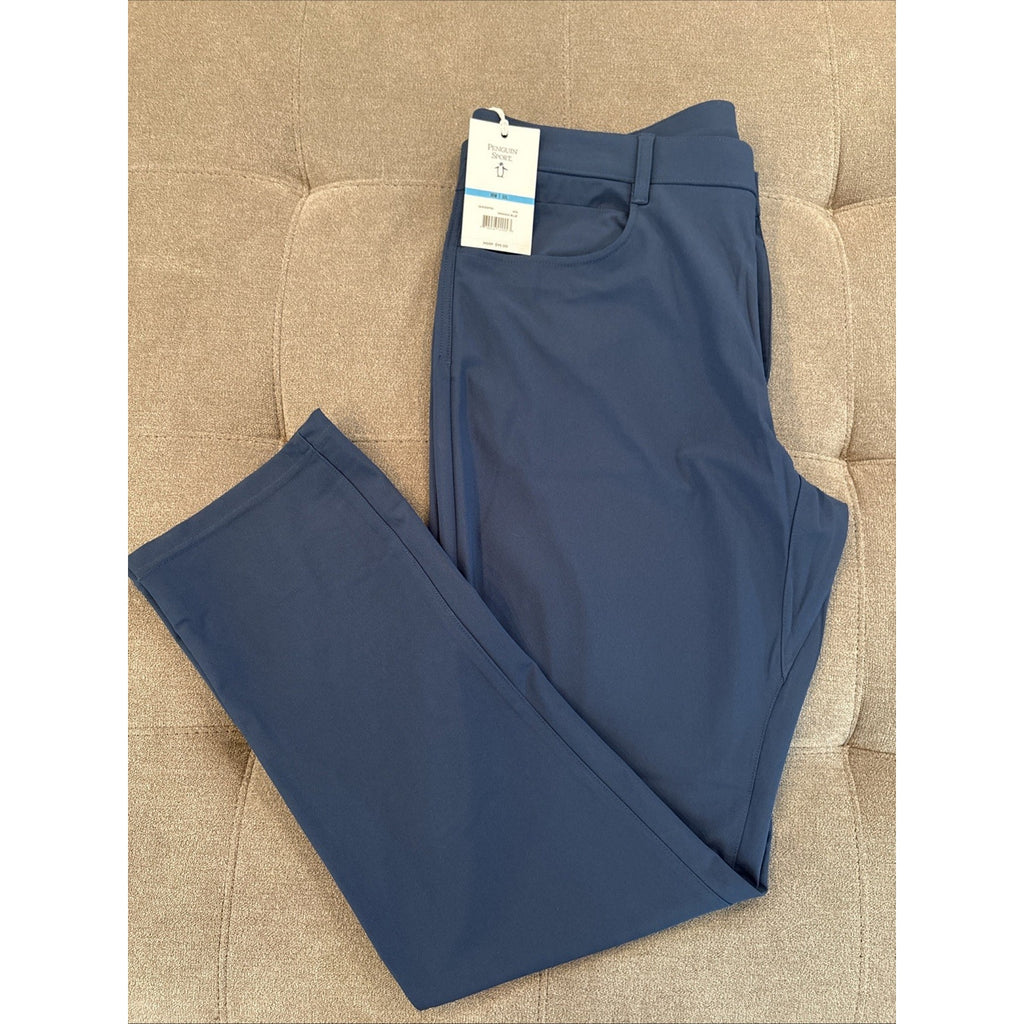 Penguin Sport Joggers-Blue NWT Men's Size Medium 36W x 32L