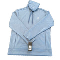 Adidas Men’s Essential Fleece Pullover Hoodie Light Blue NWT Athletic Medium