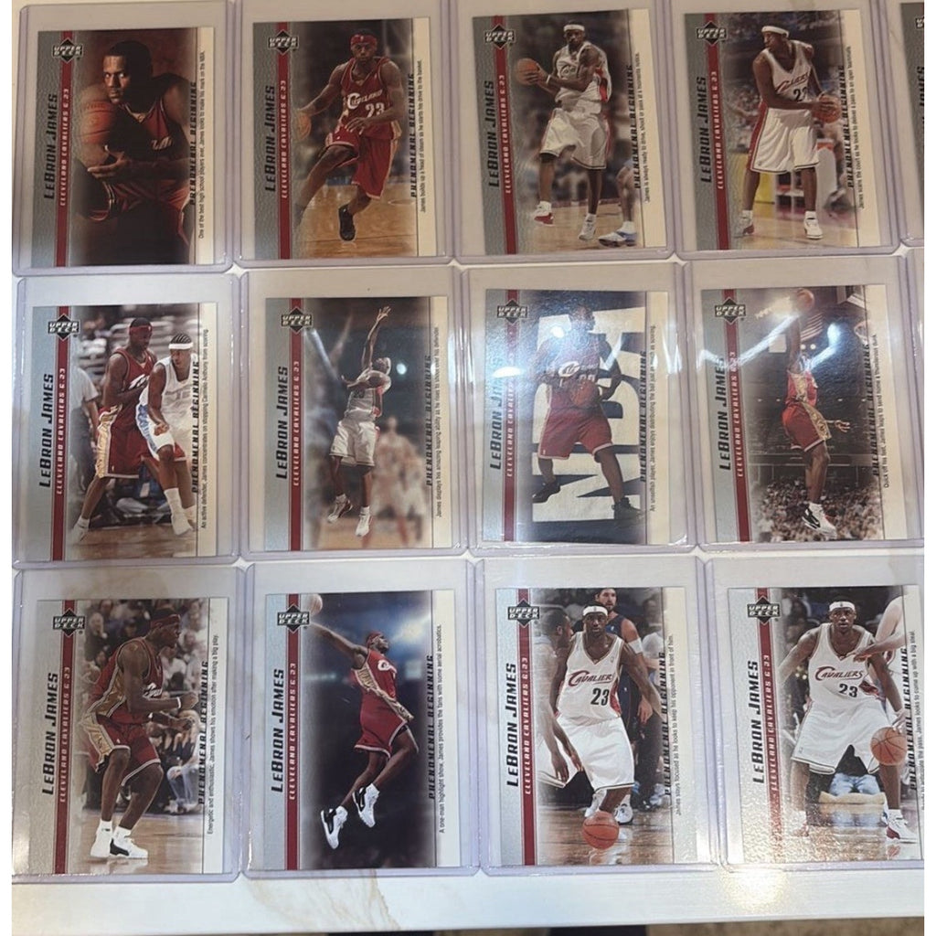 Lebron James Rookie Cards - Upper Deck