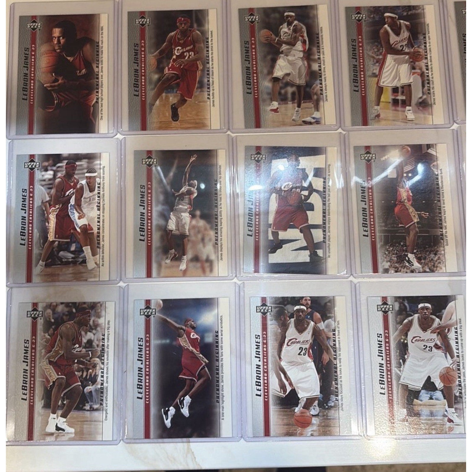 Lebron James Rookie Cards - Upper Deck