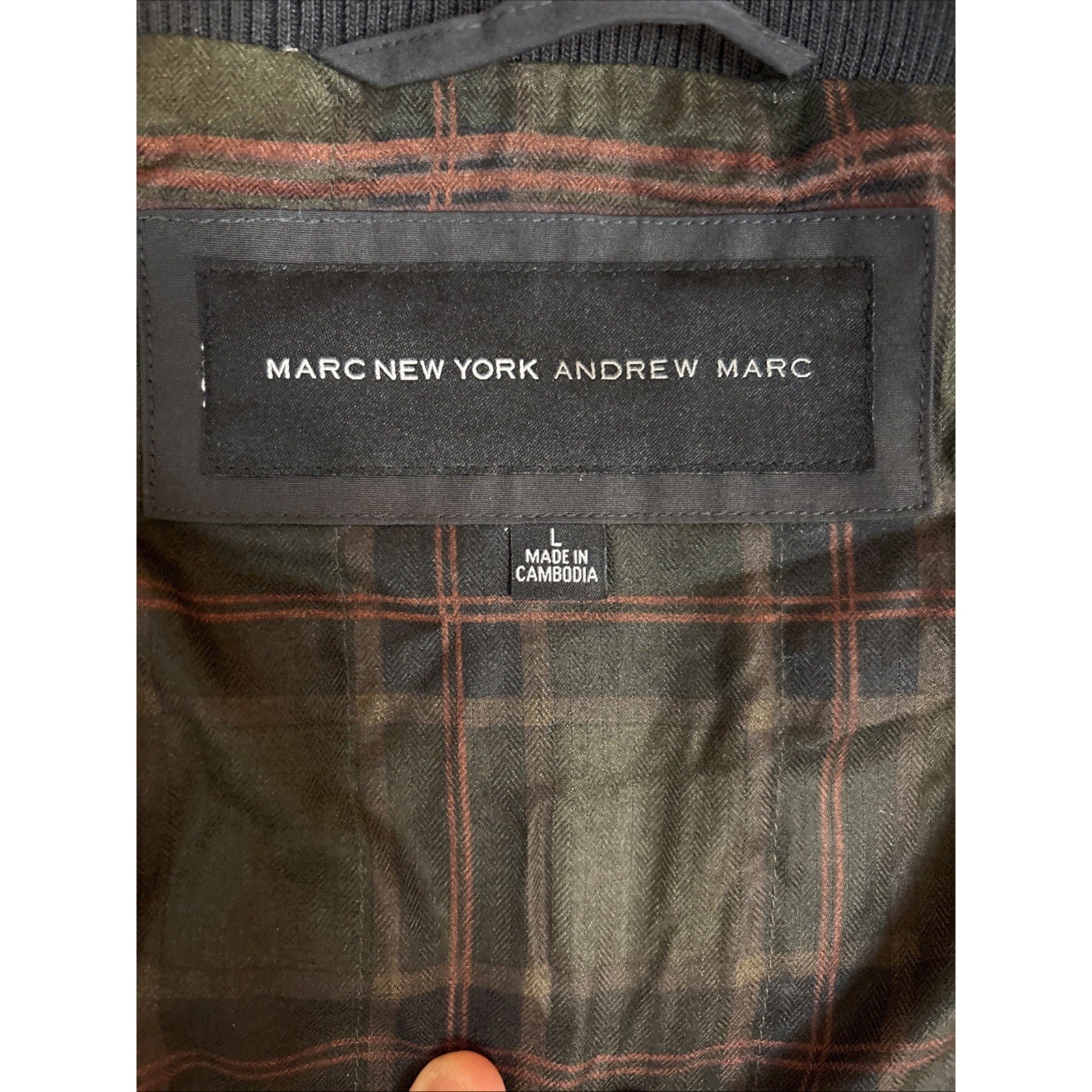 Marc New York Men’s Gray Jacket - Large