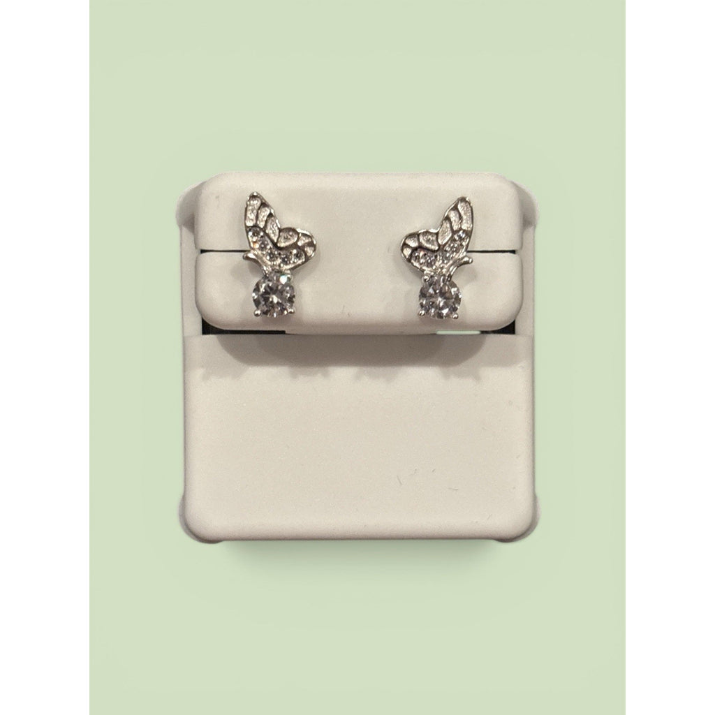 925 Sterling Silver Earnings (different styles); includes sheer gift bag