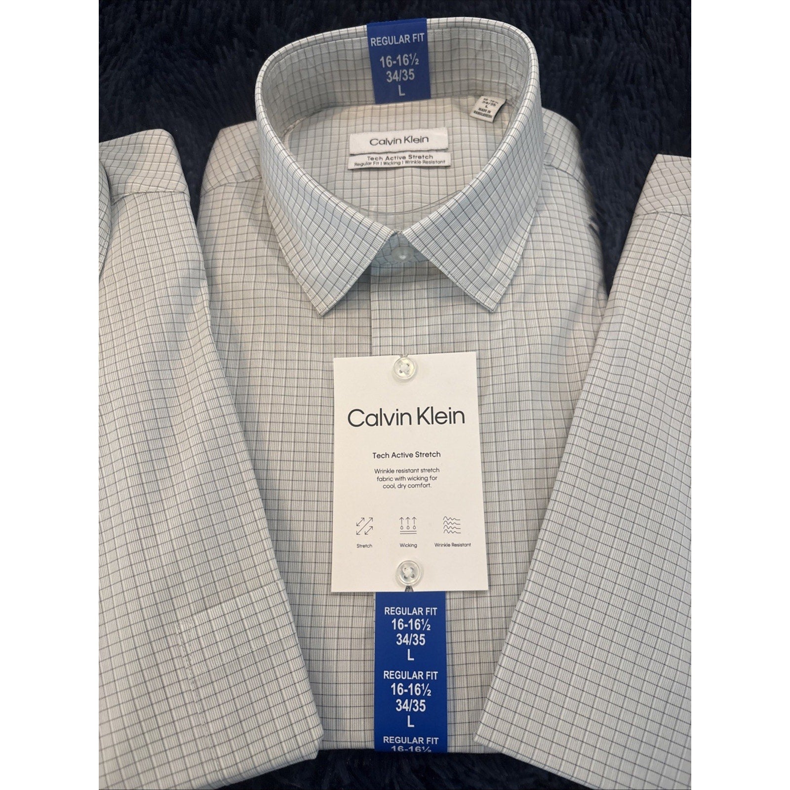 Calvin Klein Men’s Dress Shirts - New with Tags Regular Fit